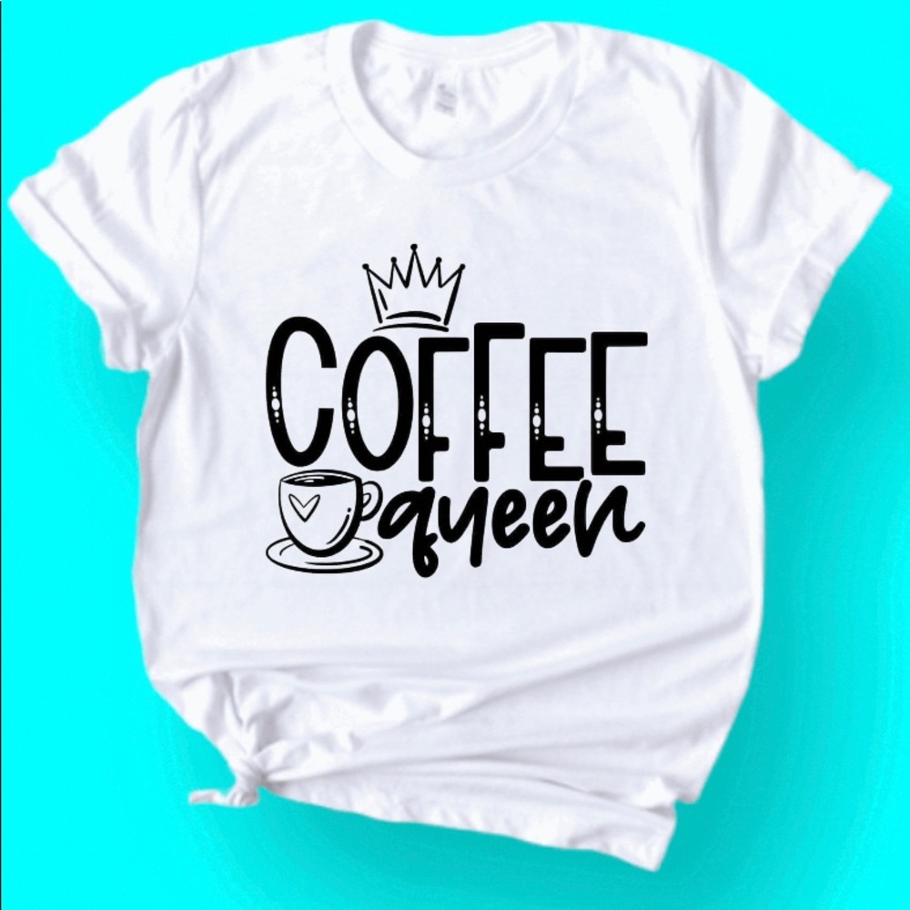 Coffee Queen Womens Tshirt